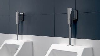 Öffentliche Toilette Druckknopf Wasserhahn Selbstschluss Urinal Armatur NEU 